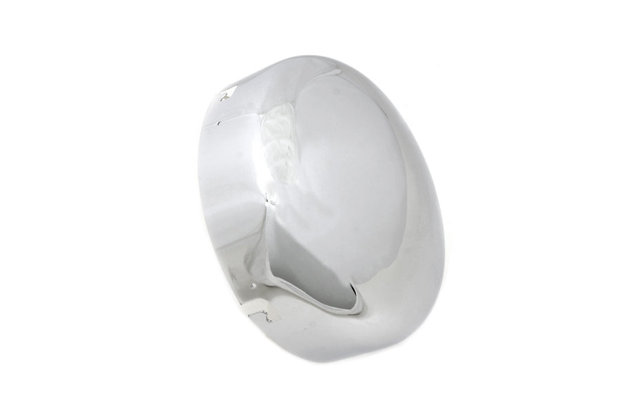 V-Twin B2102 chrome 6-inch air cleaner cover for motorcycle fuel and air systems