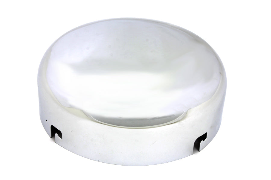 V-Twin B2102 chrome 6-inch air cleaner cover for motorcycle fuel and air system