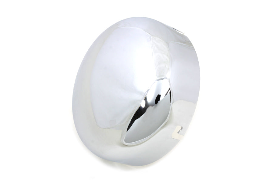 V-Twin B2102 chrome 6-inch air cleaner cover for motorcycle fuel and air system