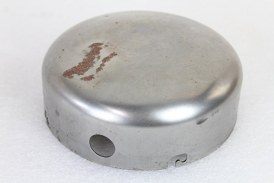 V-Twin B-2102 raw 6-inch air cleaner cover for motorcycle fuel and air systems