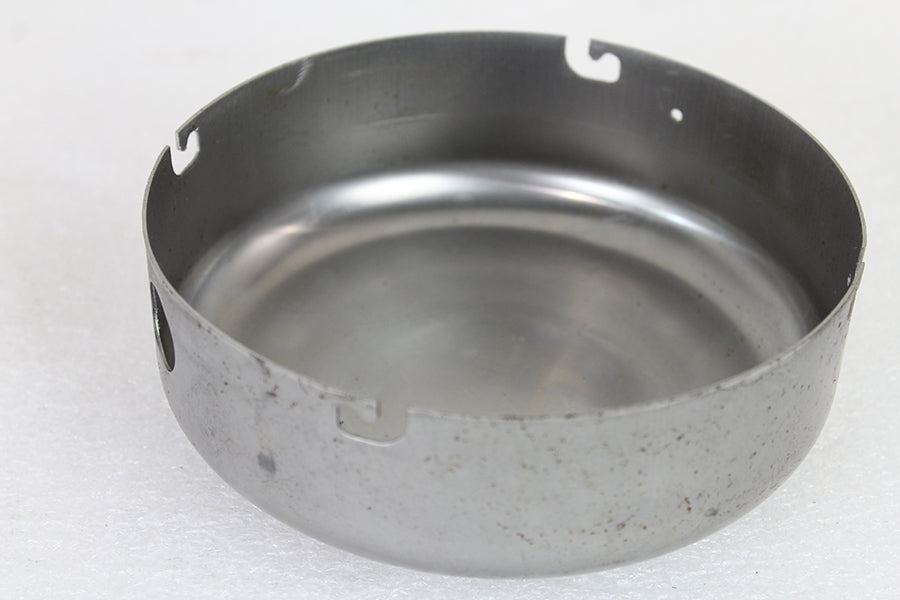 V-Twin B-2102 raw 6-inch air cleaner cover for motorcycle fuel and air systems