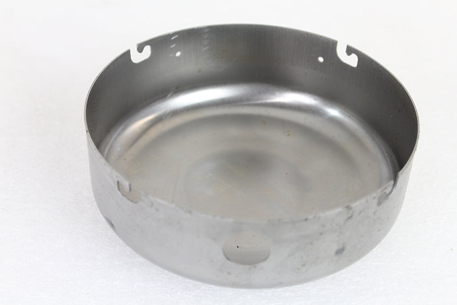 V-Twin B-2102 raw 6-inch air cleaner cover for motorcycle fuel and air systems