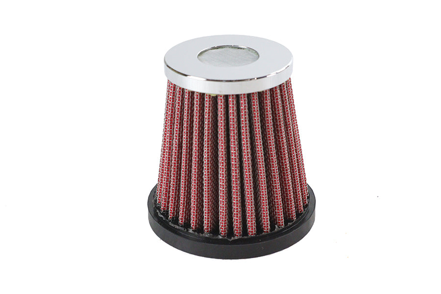 Wyatt Gatling FMA21035TCP billet velocity stack replacement air filter for motorcycle fuel and air systems