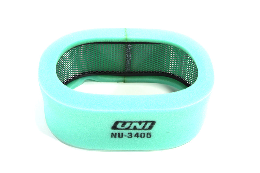 Uni-Filter NU-3405 foam air filter for Harley-Davidson XL, FL, and FX models