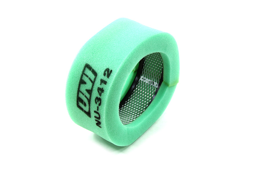 Uni-Filter NU-3412 foam air filter for 7-inch air cleaner assemblies, black cylindrical filter”】【