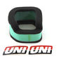 Uni-Filter NU-3425 foam air filter for fuel and air systems, black foam filter with red sealing rim