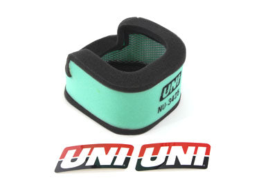 Uni-Filter NU-3425 foam air filter for fuel and air systems, black foam filter element