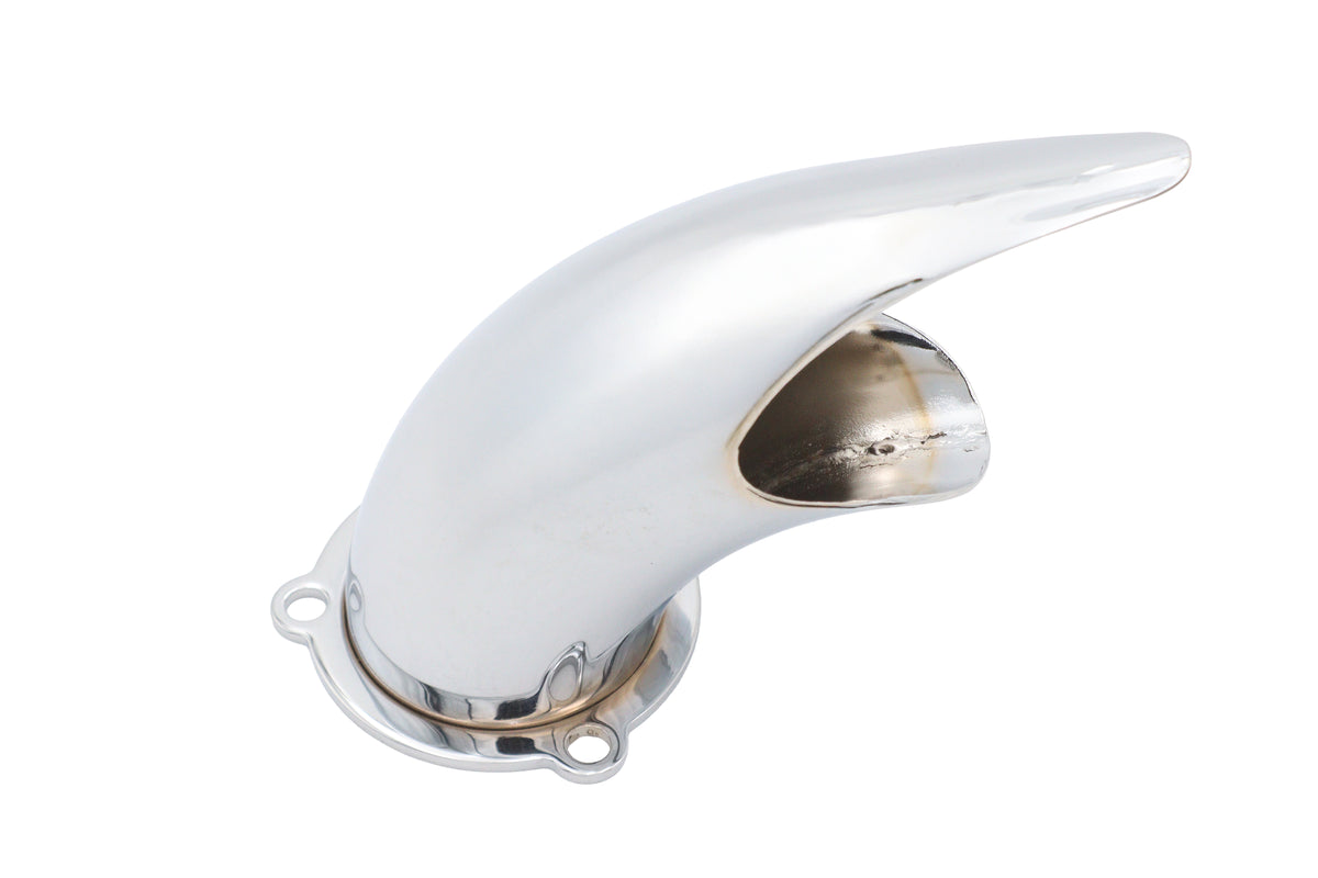 Wyatt Gatling chrome scoop air cleaner for fuel and air systems, model 14-0174