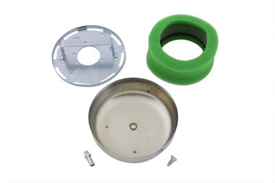 Wyatt Gatling chrome air cleaner for Harley-Davidson FXST 1990-1999 fuel and air system