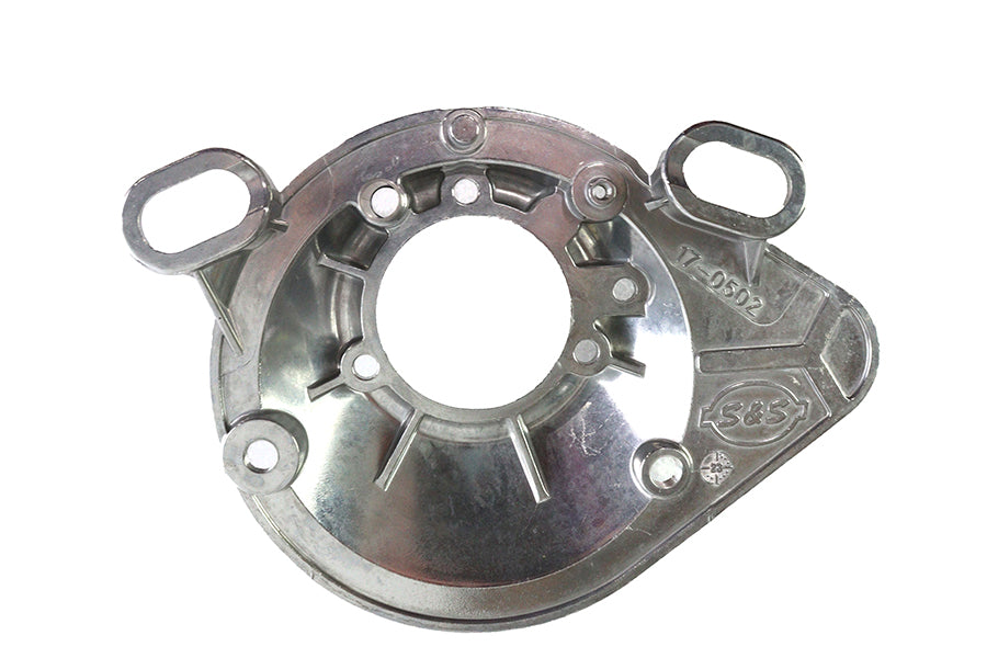 S&S Cycle 17-0336 air cleaner backing plate for Harley-Davidson XL fuel and air system