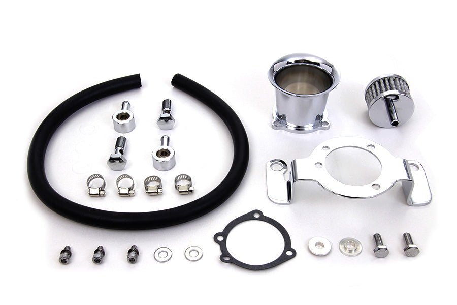 Wyatt Gatling Chrome Velocity Stack Kit 34-1115 for fuel and air systems