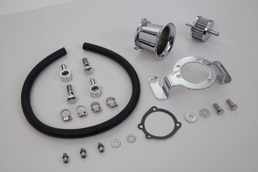 Wyatt Gatling Chrome Velocity Stack Kit 34-1115 for fuel and air system