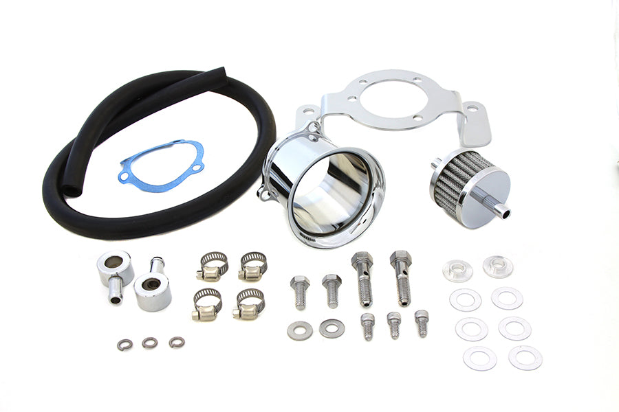 Wyatt Gatling 34-1116 Chrome Velocity Stack Kit for fuel and air system