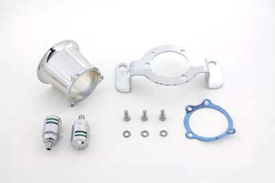 Wyatt Gatling Chrome Velocity Stack Kit 34-1151 for motorcycle fuel and air system