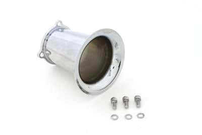 Wyatt Gatling 6405 chrome 4-inch velocity stack for CV Keihin carburetor