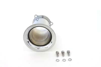 Wyatt Gatling 6405 chrome 4-inch velocity stack for CV Keihin carburetor
