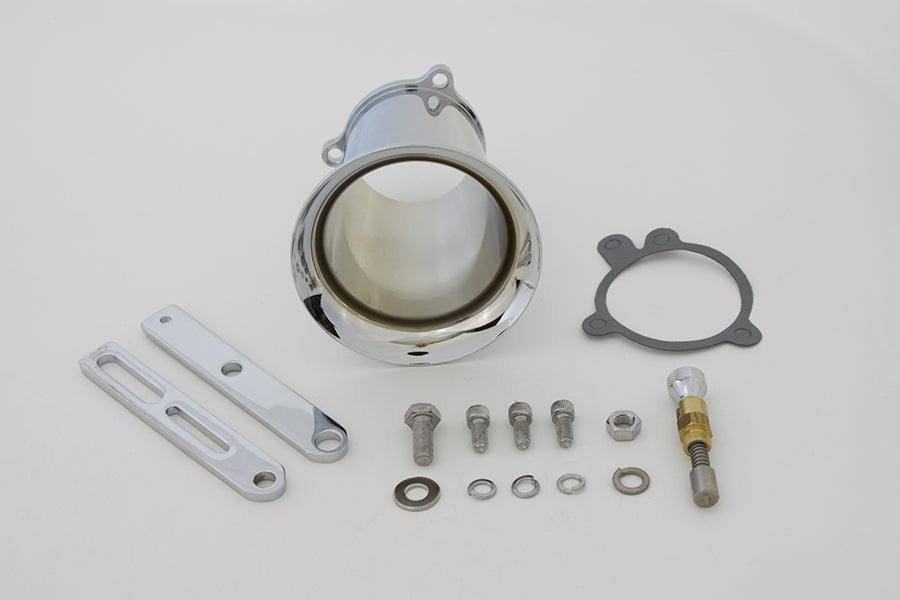 Wyatt Gatling Super Velocity Stack Kit Chrome 34-1165 for fuel and air systems
