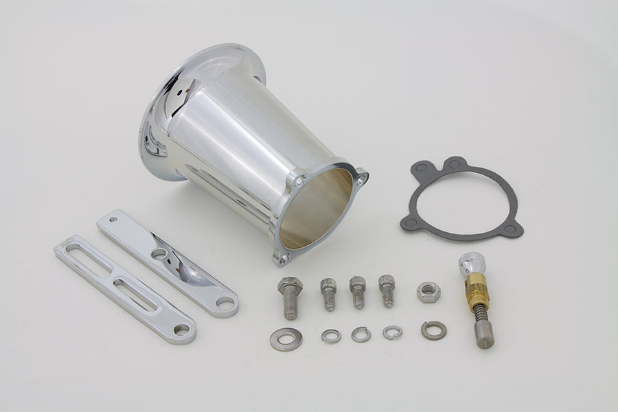 Wyatt Gatling Super Velocity Stack Kit chrome fuel and air system component 34-1165