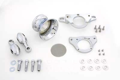 Wyatt Gatling chrome billet velocity stack 34-1174 for S&S Super E fuel and air system