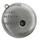 Wyatt Gatling Linkert carburetor cover 34-1203 for left side fuel and air system