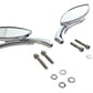 Wyatt Gatling Eagle Eye Billet Chrome Mirror Set, model 76537B4, pair of motorcycle mirrors
