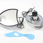 Wyatt Gatling chrome fairing-mounted mirror set for Harley-Davidson FLHT motorcycles