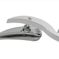 Wyatt Gatling Chrome Teardrop Mirror Set with Raised Billet Stems