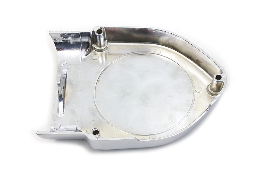 Wyatt Gatling air cleaner cover with detailed skull design for motorcycle fuel and air system
