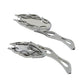 Wyatt Gatling Fireball chrome mirror set, model 270111