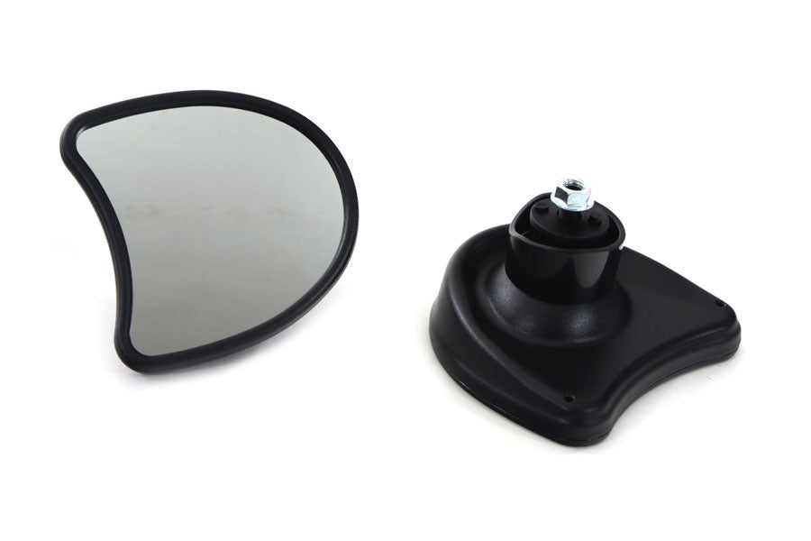Wyatt Gatling 77302B Fairing Mount Mirror Set for Harley-Davidson FLHX