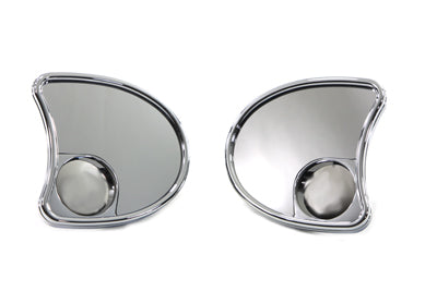 Wyatt Gatling 77303 Split Vision Fairing Mount Mirror Set