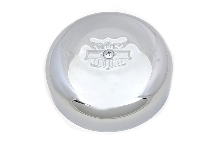Wyatt Gatling 70391 7-Inch Round Chrome Air Cleaner
