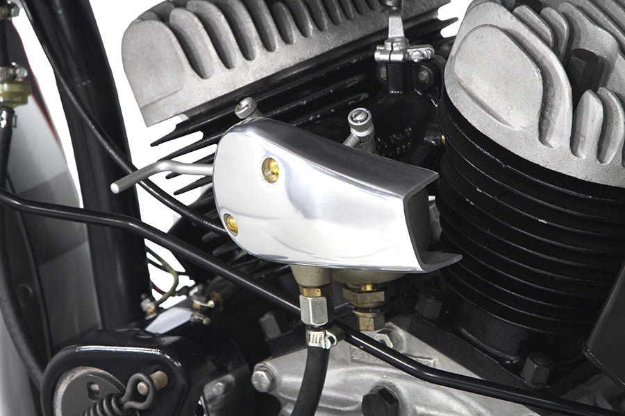 Wyatt Gatling Linkert Carburetor Cover Smooth