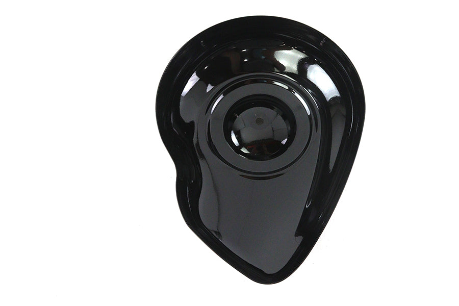V-Twin 76905B 8-Inch Teardrop Air Cleaner Cover, Black