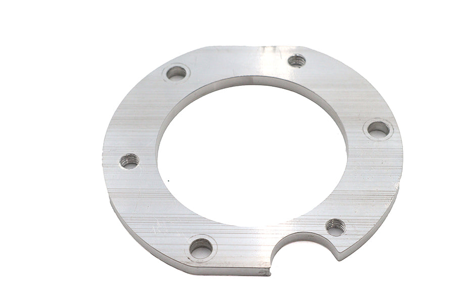 V-Twin M8 EFI air cleaner adapter spacer in alloy for motorcycle fuel and air systems