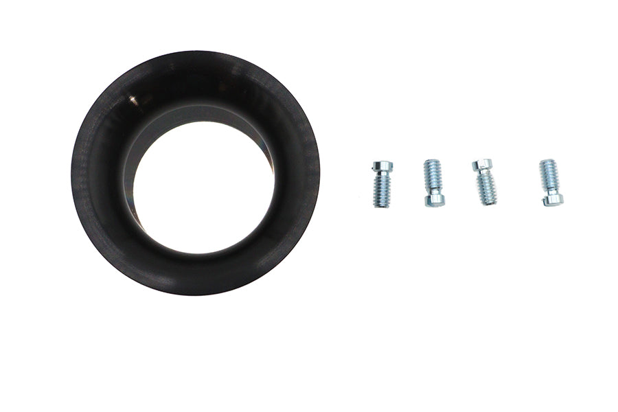 V-Twin Linkert 78972B black velocity stack for motorcycle fuel and air system