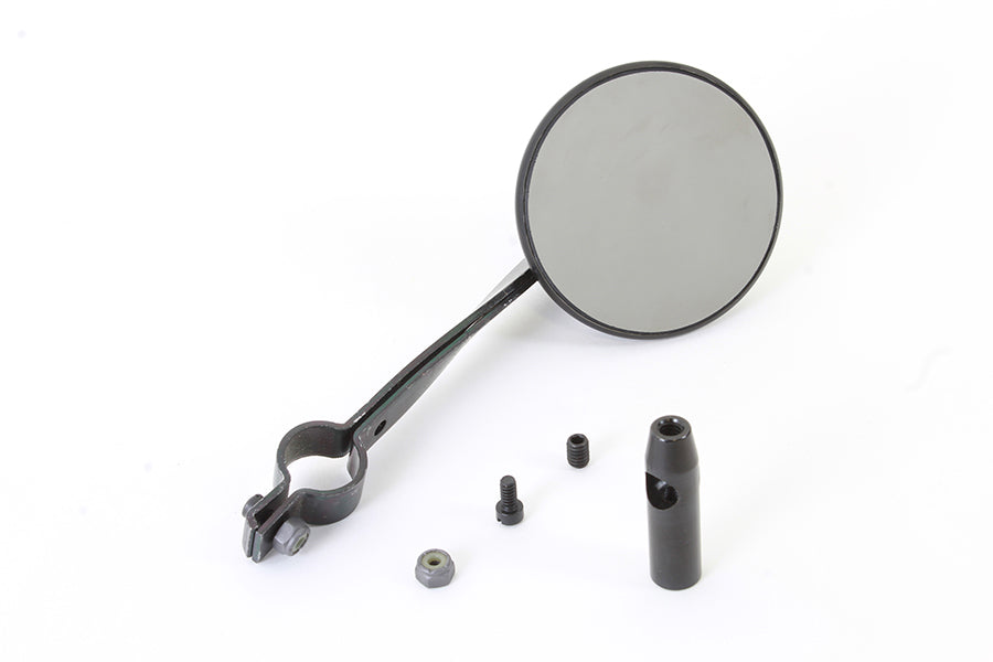 V-Twin 34-1571 replica spring fork mirror in chrome finish