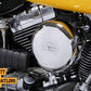 V-Twin Chrome Wyatt Gatling air cleaner assembly 34-1605 for motorcycle fuel and air systems