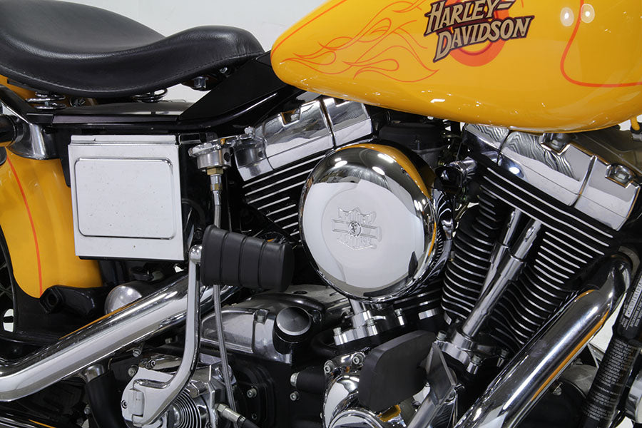V-Twin Chrome Wyatt Gatling air cleaner assembly 34-1605 for motorcycle fuel and air system