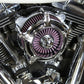 Wyatt Gatling 34-1672 exposed filter air cleaner kit in chrome finish