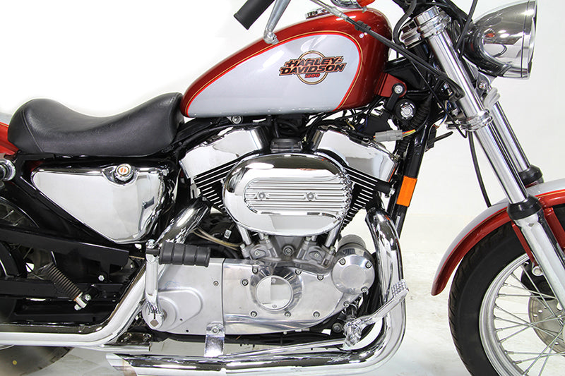 V-Twin Chrome Wyatt Gatling air cleaner assembly 34-1693 for motorcycle fuel and air system