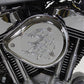 V-Twin Chrome Wyatt Gatling air cleaner assembly 34-1702 for motorcycle fuel and air system