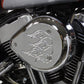 V-Twin Chrome Wyatt Gatling air cleaner assembly 34-1702 for motorcycle fuel and air systems