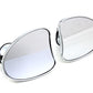 Wyatt Gatling 77886B4 chrome mini fairing mirror set for motorcycles