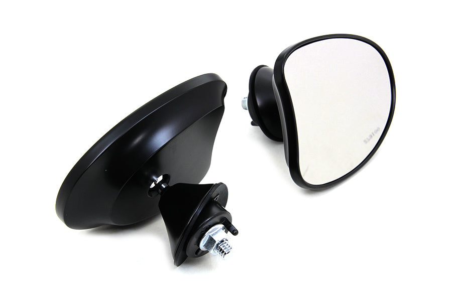 Wyatt Gatling 77886BB4 Mini Fairing Mirror Set in black for motorcycles