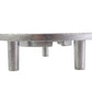Wyatt Gatling 70828P teardrop air cleaner backing plate for fuel and air systems