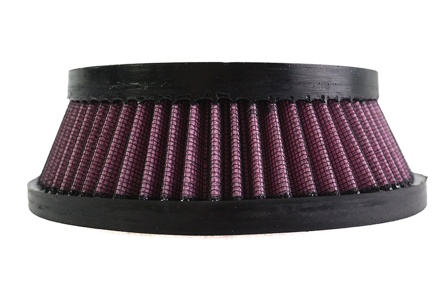 V-Twin 34-1764 tapered high-flow air filter kit for motorcycle fuel and air systems