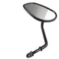 V-Twin 34-1772 left-hand motorcycle mirror with long stem