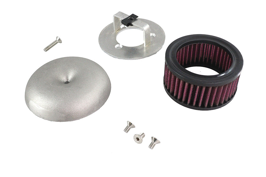 V-Twin round cast air cleaner cover 34-1826 for motorcycle fuel and air system