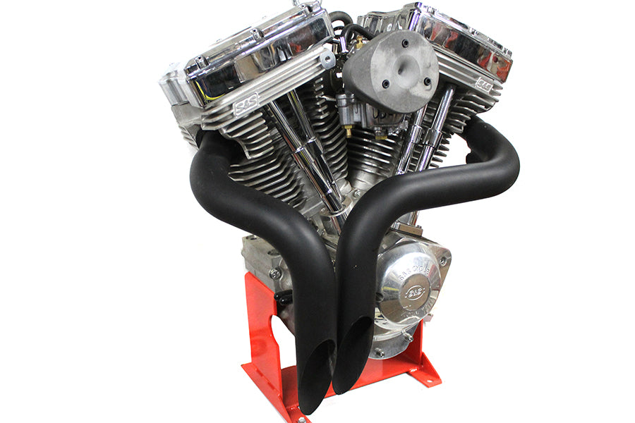 V-Twin Wyatt Gatling teardrop carburetor cover for motorcycle fuel and air systems, model 34-1829
